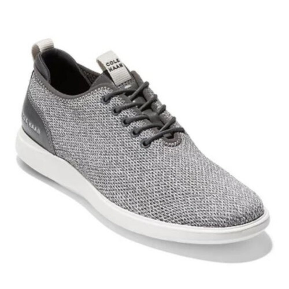Cole Haan Grand Plus Essex Oxford Shoes in Numbus Silver Grey
